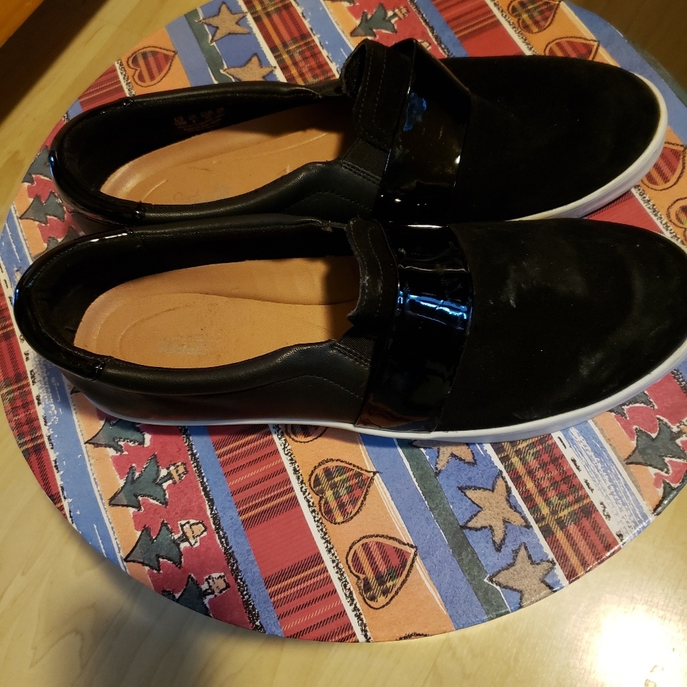 DR. SCHOLL'S Black Flats
